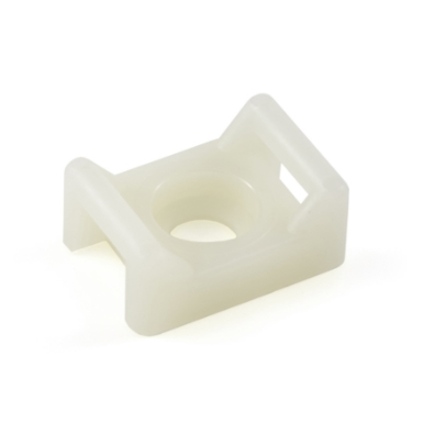 Essentra Plastics FTH-14S-01-M Cable Tie Mounting Base 1/4" Screw, Natural