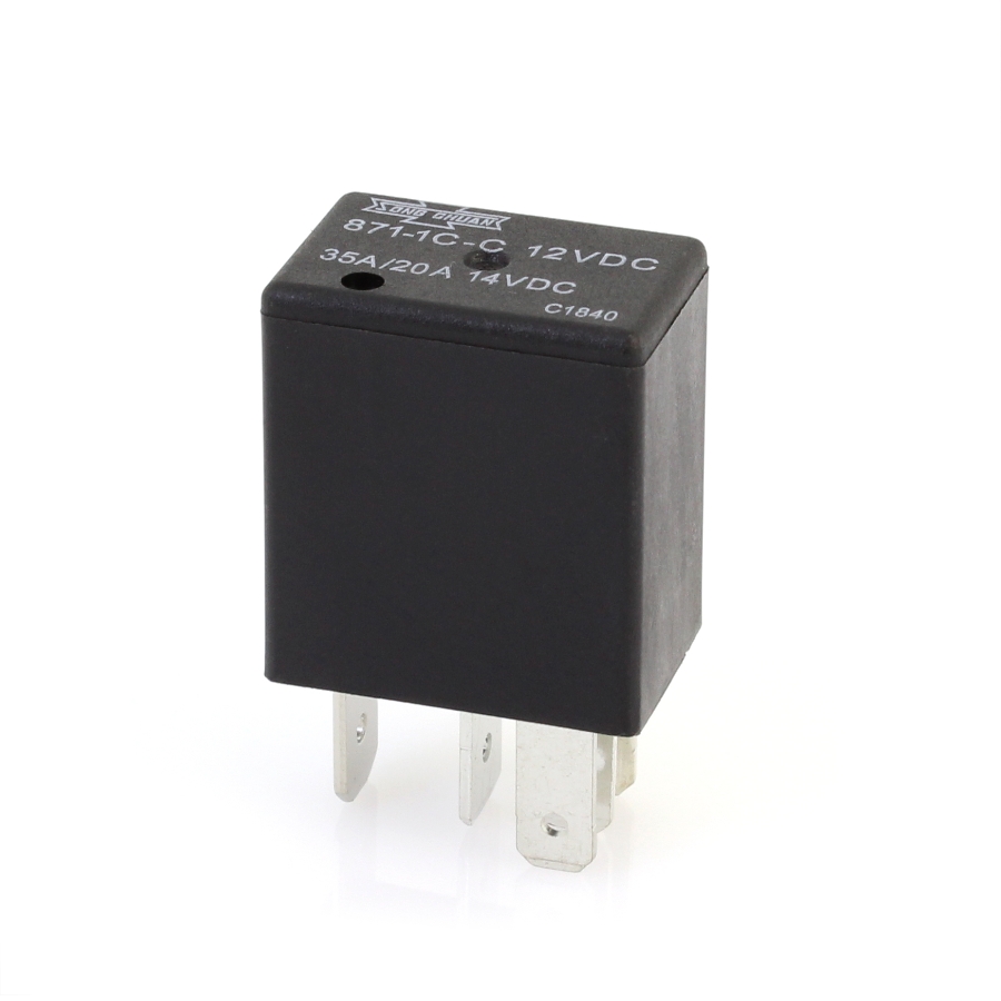 Song Chuan 871-1C-C-12VDC Micro Relay | Waytek