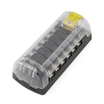 Egis Mobile 8790B RT Fuse Block 6 Independent Circuits with Cover, Cover On