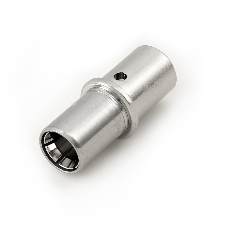 Amphenol Sine Systems AT62-203-04141 ATHD Female Socket Terminal, Size 4, Nickel Plated, 6 Ga.