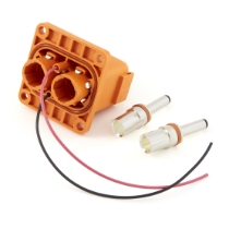 Amphenol Sine Systems ATHP042P08EL16-50, 2-Way ATHP EMC Receptacle With High Voltage Interlock Loop, 180A, 50 mm² Power cable