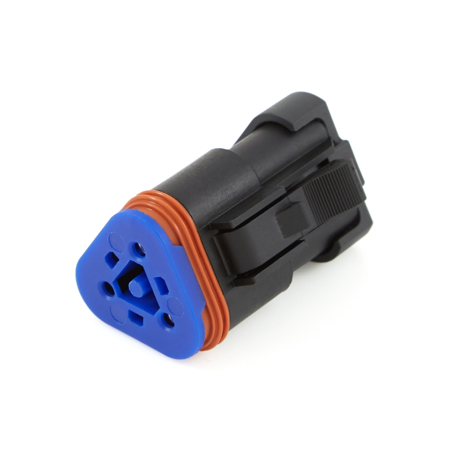 Amphenol Sine Systems AT06-3S-RJ120BK 3-Way Plug with 120 Ohm