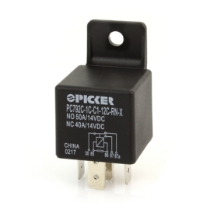 Picker PC792C-1C-C1-12C-RN-X 50A Mini ISO Relay, 12VDC, SPDT, Resistor