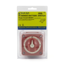 Blue Sea Systems 6006 m-Series Battery Switch, 2 Position, On-Off, 300A, 48VDC