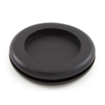 Essentra Components DG-20 Diaphragm Grommet, 1.457", Black