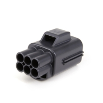 Yazaki 7282-5577-10, Sealed 2.8 Series Male Connector, 6-Position