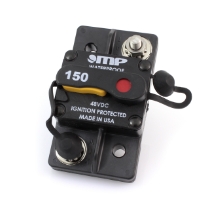 Mechanical Products 176-S0-150-2 Surface Mount Circuit Breaker, Recessed Push/Trip Reset, 150A