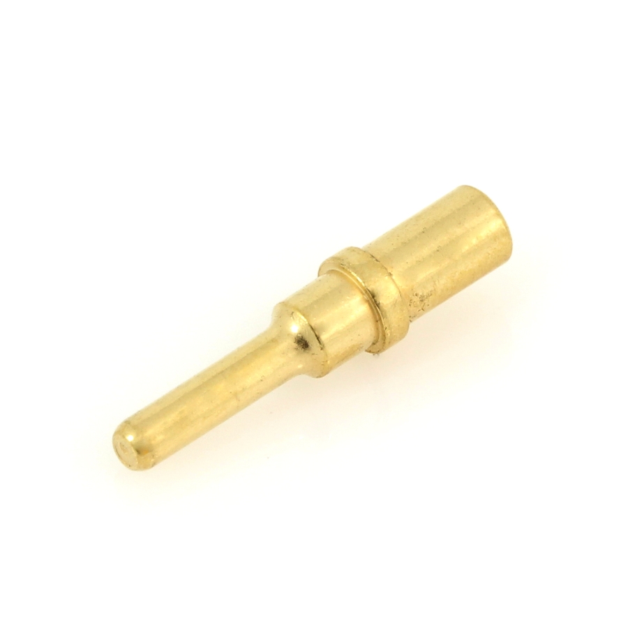 Amphenol Sine Systems AT60-220-1231 ATP/AHD Size 12, Gold, 14-12 Ga., Male Pin Terminal