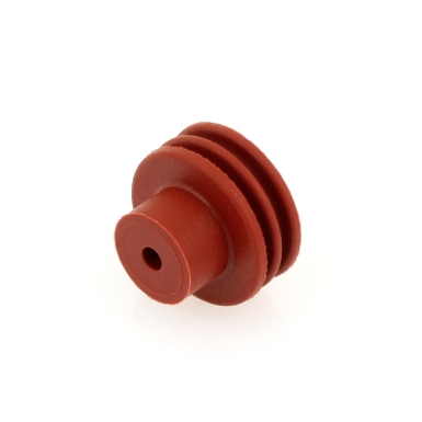 aptiv cable seal 6.3 ducon, diameter 2.90-2.00mm, dark red